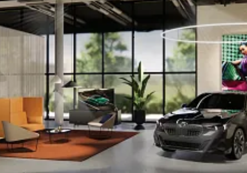 vehicle interior (for an auto dealership)